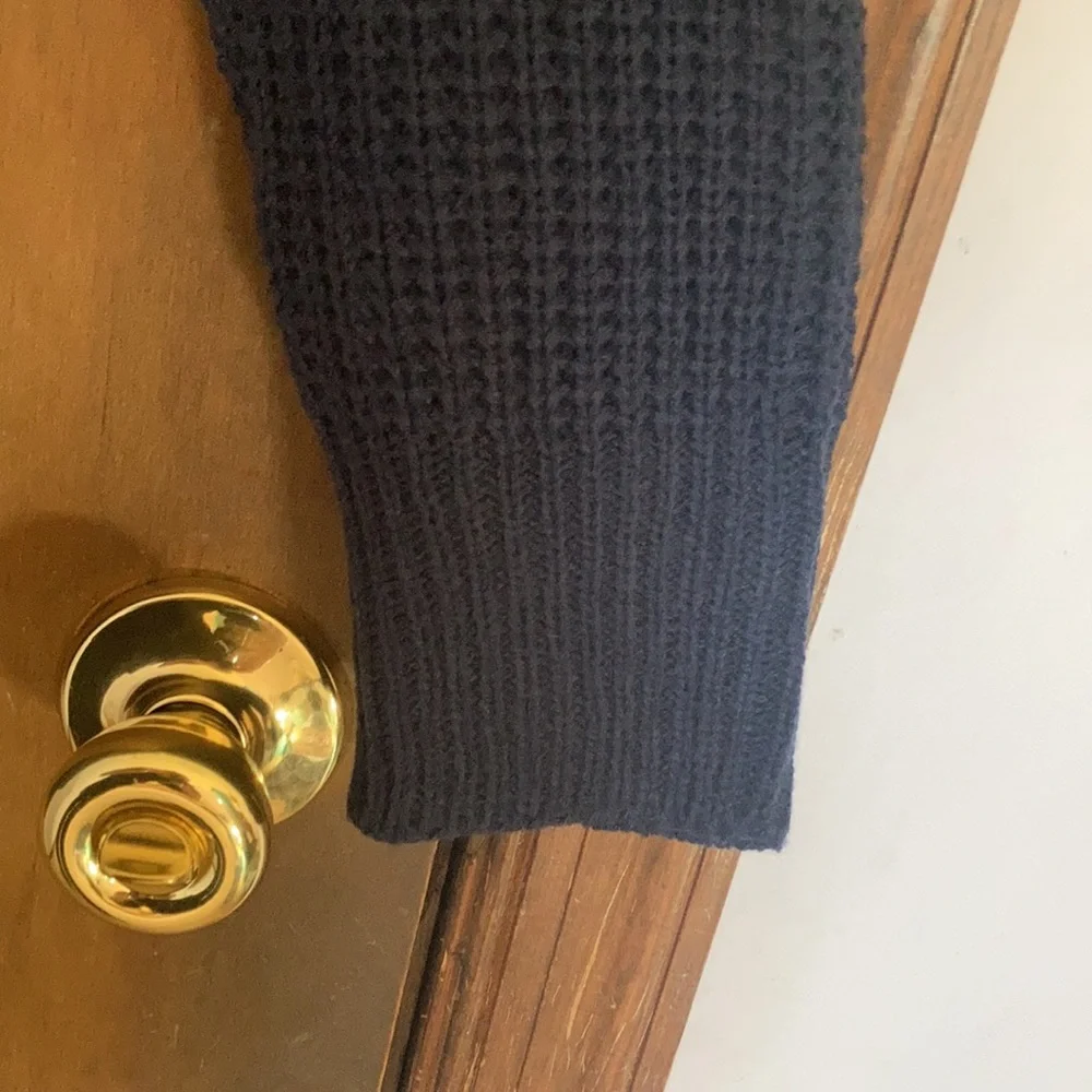 Relisted Jason Maxwell sweater color block stripes casual fall winter office 1X - Picture 8 of 15